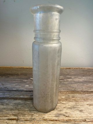 Civil War Period Pickle Bottle Dug In Charleston,  Sc Area