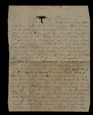 Civil War Letter - 10th Michigan Cavalry - Killed 22 Rebels Tennessee Raid
