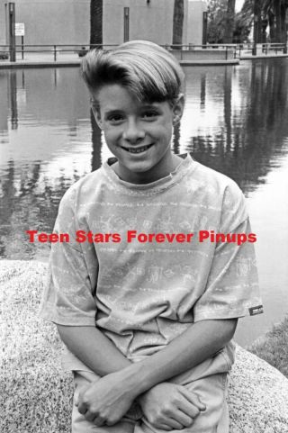 Danny Pintauro 8×10 Photo Vintage Who’s The Boss By A Pond