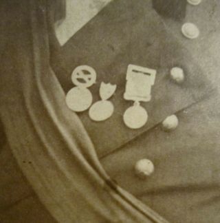 CDV,  Large Artillery Officer Wearing Corps Badges 3