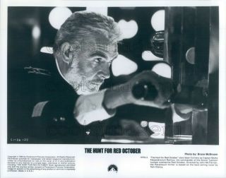 1990 Press Photo Sean Connery As Marko Ramius Hunt For Red October Submarine