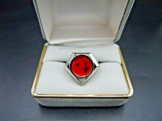 Rare 1994 The Shadow Diamond Comic Sterling Silver Limited Edition Ring