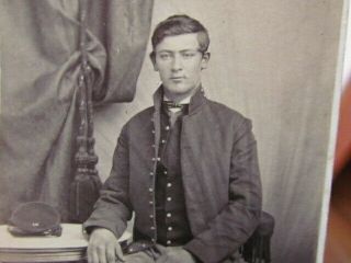 16th Pennsylvania Cavalry George Edmund Alexander Cdv Photograph