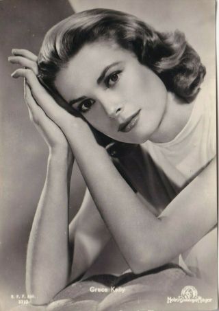 Grace Kelly - Hollywood Movie Star/actress Glamour 1950s Fan Postcard