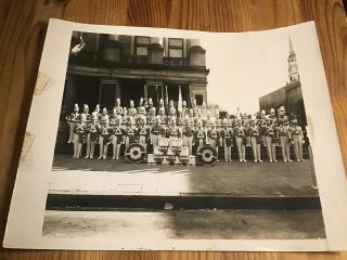 York Pa American Legion Post 127 Marching Band Photo 1950s Veterans