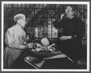 " The Bride Of Frankenstein " Ernest Thesiger,  Boris Karloff,  Hollywood Horror