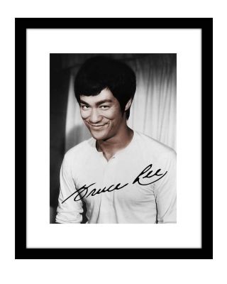 Bruce Lee 8x10 Signed Photo Print Jeet Kune Do Autographed Enter The Dragon