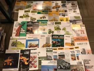50 Rare Clark Michigan Euclid Crawler Dozer Tractor Advertising Brochures