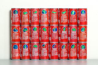 1986 Coca Cola 24 Cans (complete) Set From The Usa (chicago),  Liberty Facts
