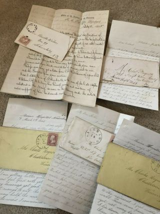 Group Civil War Letters - 2nd York Cavalry - Orleans Marine Hospital