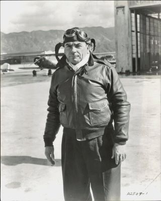 Tex Rankin American Pilot Stylish Portrait 1938 Photo By Hal A.  Mcalpin