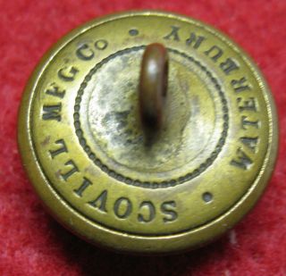 Civil War Artillery Officer Coat Size Button 2