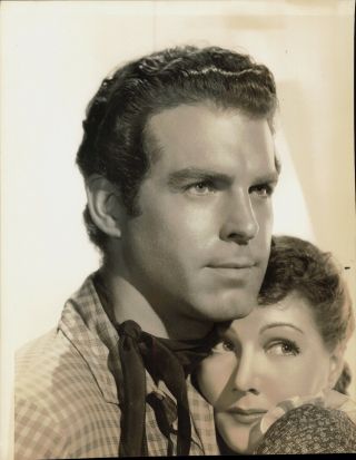 Fred Macmurray American Actor Stylish Portrait 1940s Photo By Tom Evans