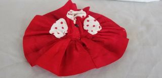 MADAME ALEXANDER CISSETTE TLC TAGGED RED DRESS WITH POLKA DOTS 2