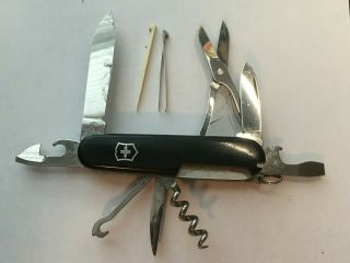 Victorinox Black Climber Swiss Army Knife " Ge "