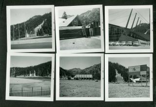 Vintage 1960 Winter Olympic Games Photos Squaw Valley Lake Tahoe Skiing 429095
