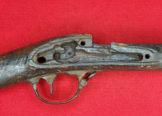 Springfield M1842 Rifle Musket Cut Down Stock With " Us " Buttplate