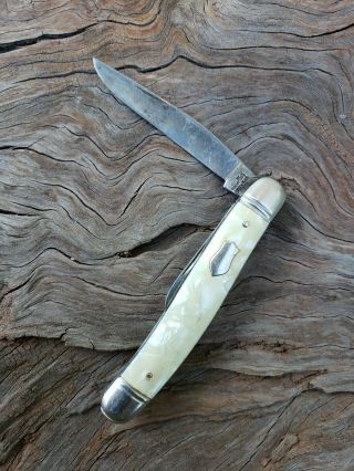 Vintage Imperial Usa 2 Blade Pocket Knife Prov Ri