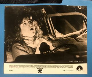 Vintage 8x10 Movie Photo Still From The 1982 Movie “friday The 13th” Part 3 3d