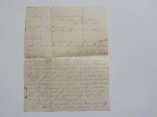 Civil War Letter 1865 Killing Infernal Guerrillas 5th Tennessee Cavalry Captain