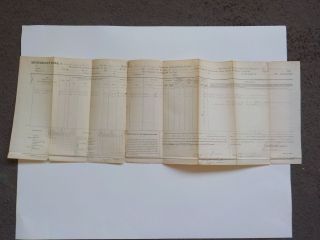 Civil War Muster Out Roll 1864 175th York Soldiers Orleans Louisiana