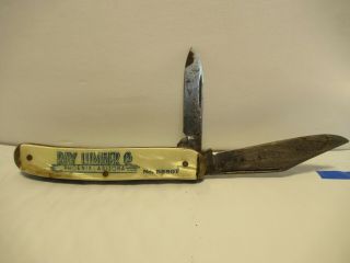 Colonial Pocket Knife Advertising Ray Lumber Phoenix Arizona Vintage Promotional
