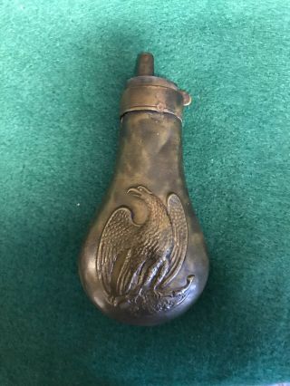 Civil War Era Pistol Powder Flask