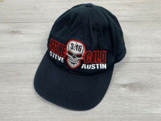 Wwf Stone Cold Steve Austin 3:16 1998 Vintage Official Cap Wwe - Rare