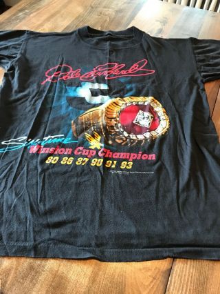 1994 Vtg Dale Earnhardt 6 Time Winston Cup Champion Ring M T - Shirt Hipster 90s