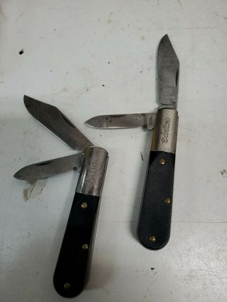 Vintage Usa Folding Barlow Jack Pocket Knife Knives Tools Ranger