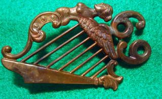Civil War Era 69th Irish Brigade Harp Insignia