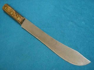 Vintage Usa Butchers Hunting Skinning Bowie Knife Knives Mountain Man Antique Vg
