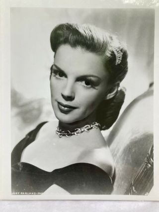 Vintage Judy Garland Photo - Mgm Studios,  C.  Early 1950s - Golden Age Hollywood