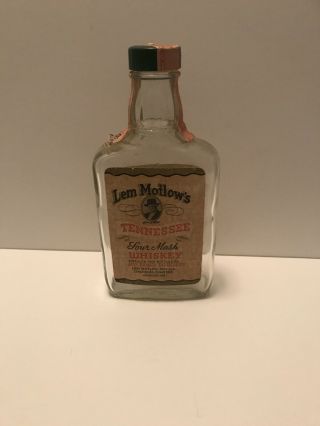 Jack Daniels Lem Motlow Half Pint Empty Bottle