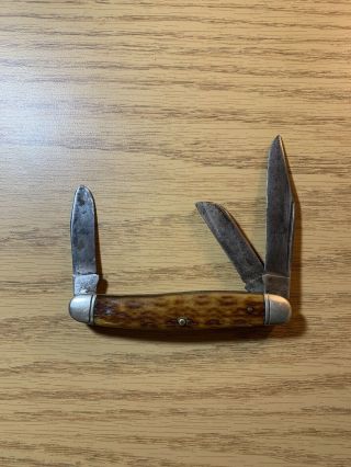 Vintage Kutmaster Utica Ny Usa 3 Blade Pocket Knife