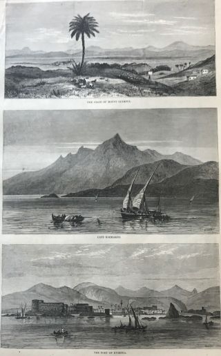 Sketches.  Views In Cyprus.  Harper’s 1878.