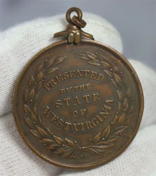 West Virginia Civil War Honorable Discharge Medal CONRAD PFAFF BAT Y C LI ARTLY 3