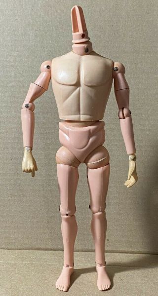 Vintage 1964 64 Hasbro Palitoy Action Man Doll Body Made In England Ex Shape