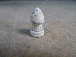 Civil War Dug Relic Carved Us/cs Bullet Chess Piece
