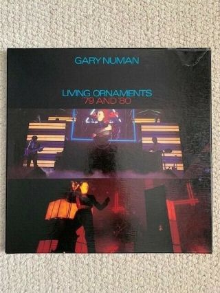 Gary Numan Living Ornaments 79 And 80 Vintage Vinyl Box Set Awesome,  Rare