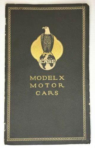 Case Model X Motor Cars 1920 