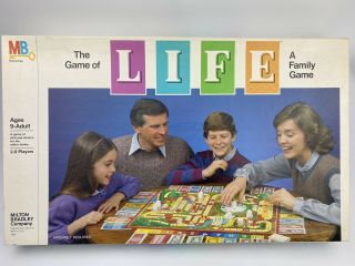 Vtg 1985 Game Of Life Board Game By Milton Bradley - Complete
