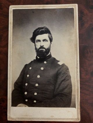 York Civil War Soldier Field Officer Cdv