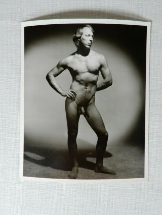 Western Photography Guild,  Male Nude By Don Whitman,  Studio Pose 1972
