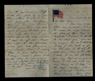 Civil War Letter - Writes Of Draft Into 1st York Light Artillery - Content