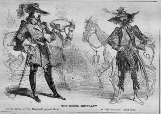 Civil War History Maryland Rebel Chivalry Confederate Horses Harper 