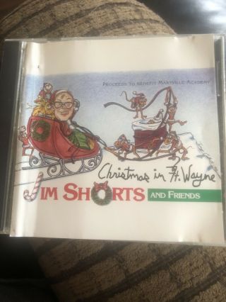 Jim Shorts Kevin Matthews Kev - Head Wlup Chicago Radio Christmas Cd Fort Wayne
