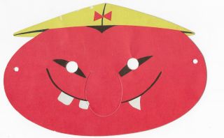 Pillsbury Funny Face Chinese Cherry Face Mask (1965)