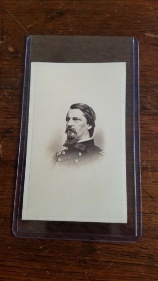 Union General Winfield Scott Hancock Civil War Era Cdv Image