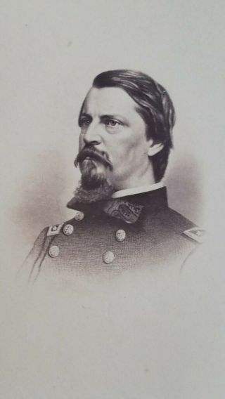 Union General Winfield Scott Hancock Civil War Era CDV Image 2